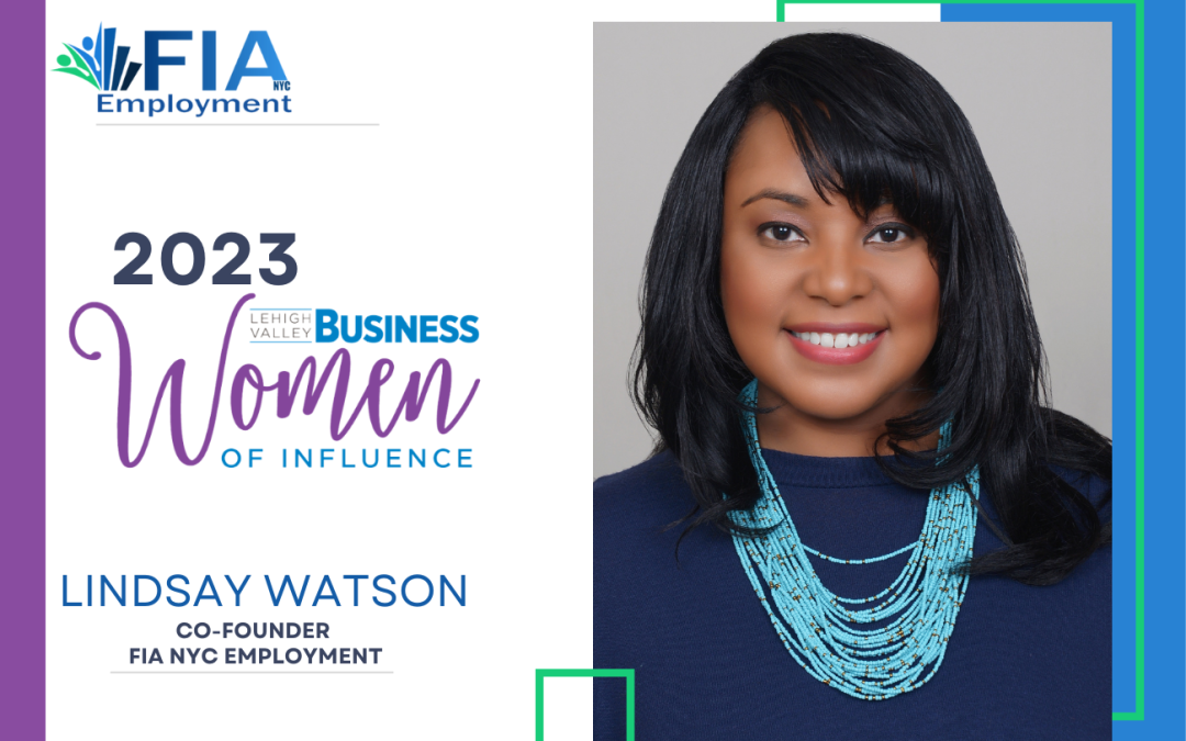 FIA NYC’s Lindsay Watson a 2023 Women of Influence